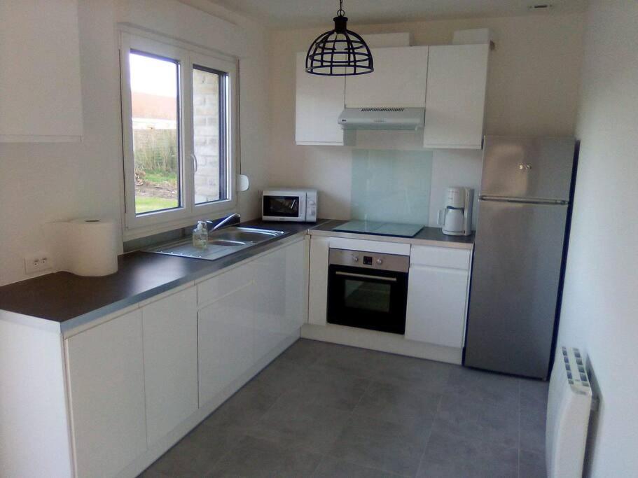 Gite 3 Chambres Neuf Proche Plage Oye-Plage Bagian luar foto