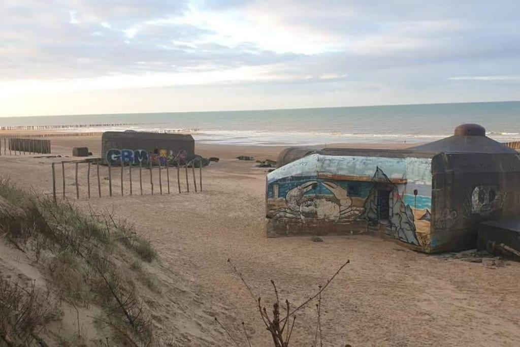Gite 3 Chambres Neuf Proche Plage Oye-Plage Bagian luar foto